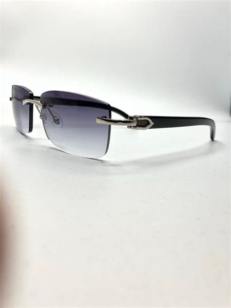 replica cartier buffalo glasses|cartier glasses 140 genuine horn.